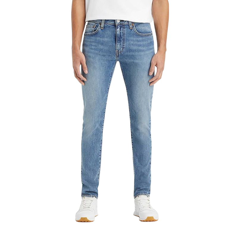 Levi's pantalone jeans da uomo 510 Skinny 055101305 blu medio