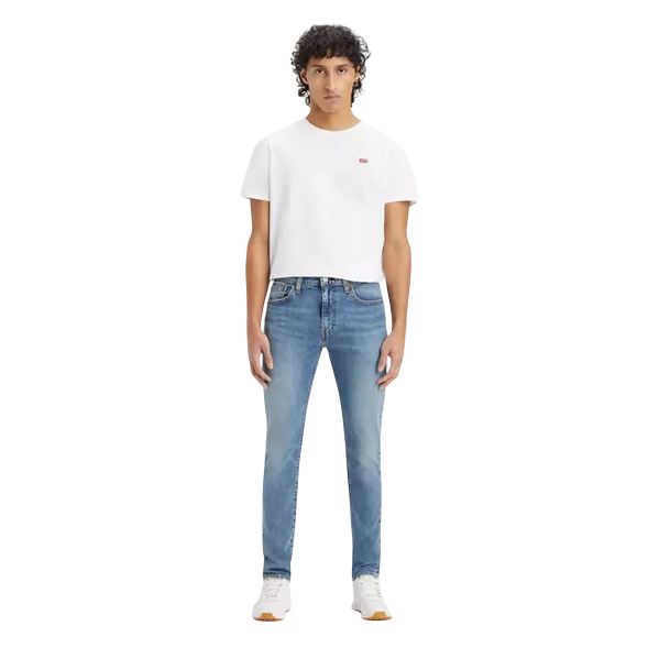 Levi's pantalone jeans da uomo 510 Skinny 055101305 blu medio