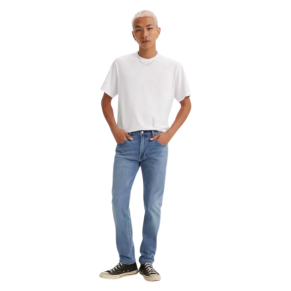 Levi's pantalone jeans da uomo 512 Slim Affusolati 288331260 blu medio