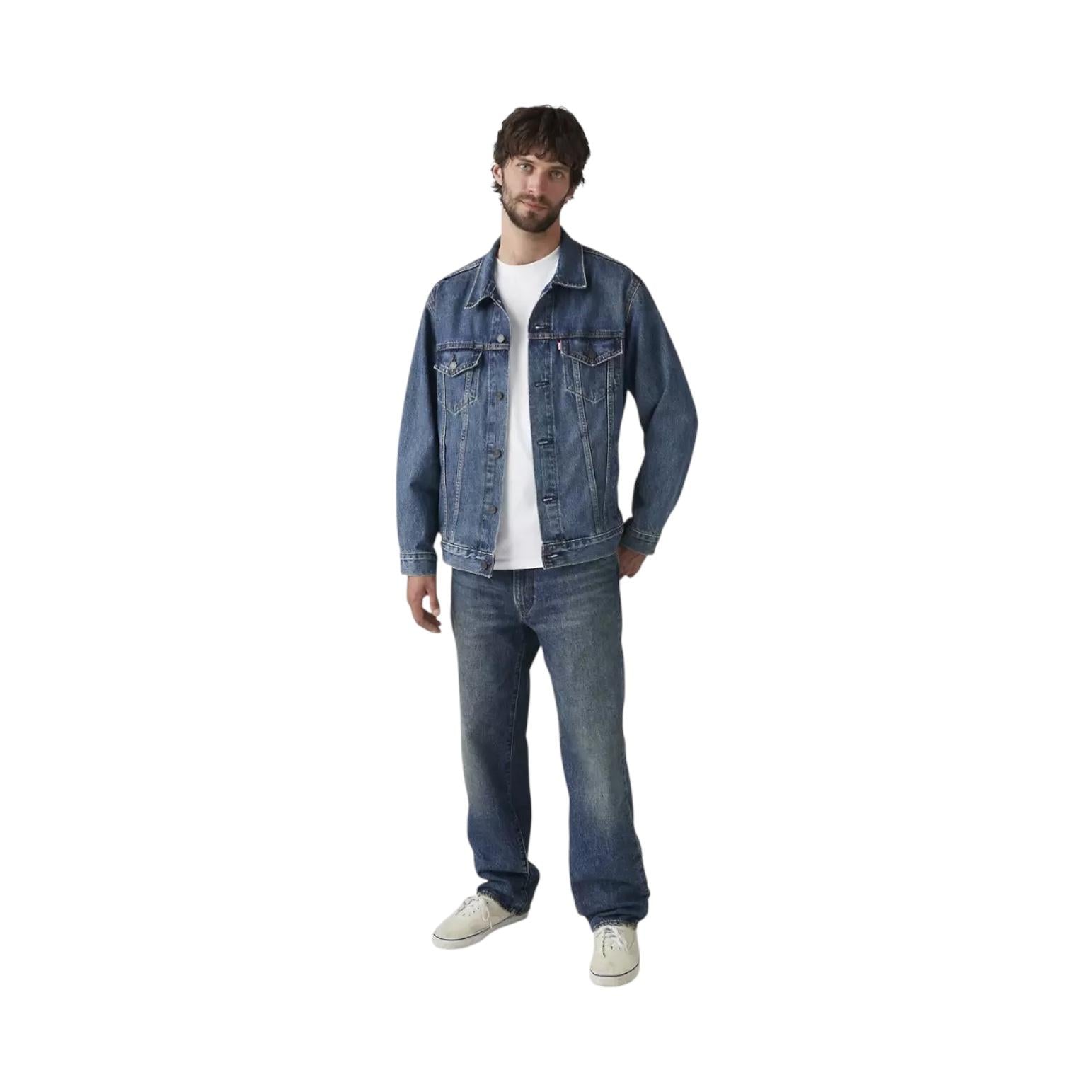 Levi's uomo Jeans 568™ Loose Straight 290370059 Aisle Seat-Blu