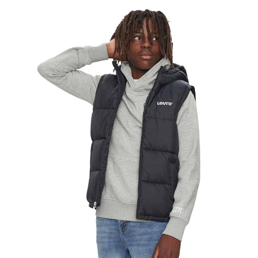 Levi's gilet da ragazzi Essential Vest 9EL259-023 nero