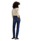 Levi's pantalone jeans da donna dritti a vita alta 724 188830304 blu