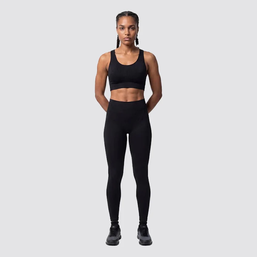 Champion pantalone sportivo da donna Leggings 119093 KK001 nero