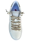 Lotto Leggenda scarpa sneakers da donna Autograph Pearl 221130 61I bianco antico-mandorla dorata