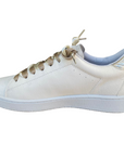 Lotto Leggenda scarpa sneakers da donna Autograph Pearl 221130 61I bianco antico-mandorla dorata