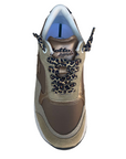 Lotto Leggenda scarpa sneakers da donna Tokyo Wedge Leo Lace 221871 CS5 fossile-platino-beige