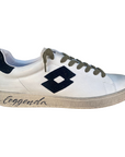 Lotto Leggenda scarpa sneakers da uomo Autograh Legend 221889 CSC bianco-nero-marrone