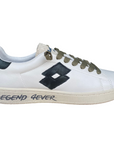 Lotto Leggenda scarpa sneakers da uomo Autograph Legend 3 220320 BGC bianco-blu-marrone