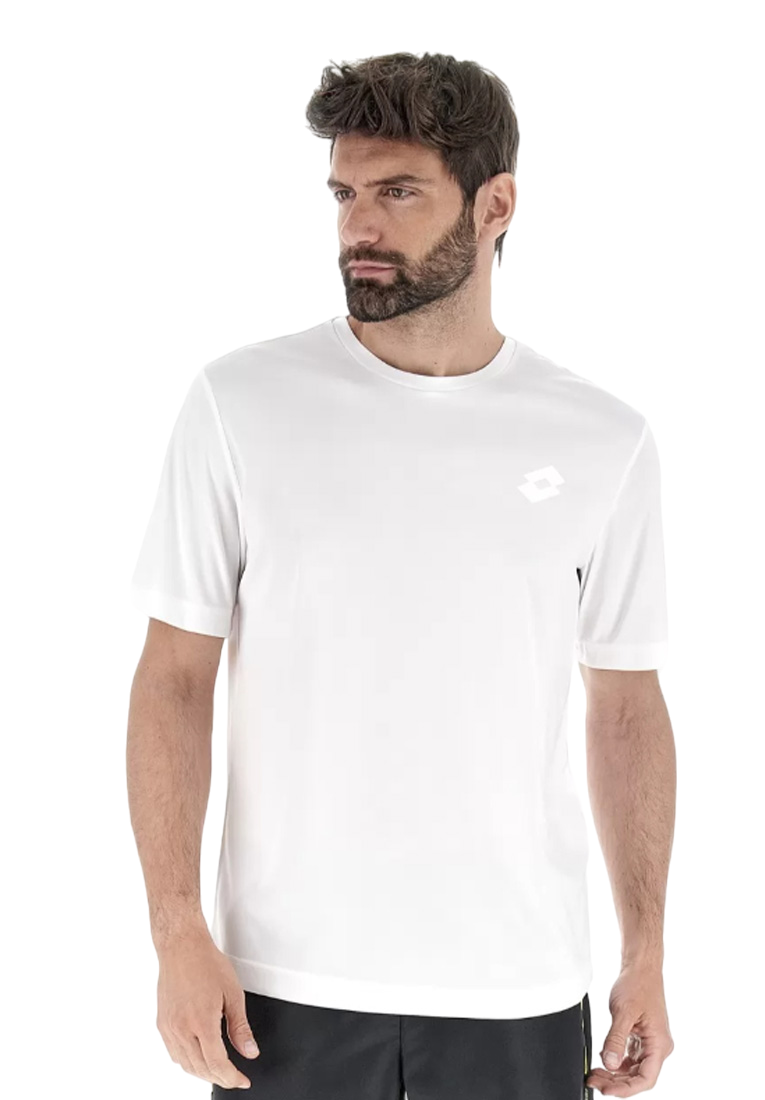 Lotto T-shirt sportiva in poliestere 218935 0F1 white