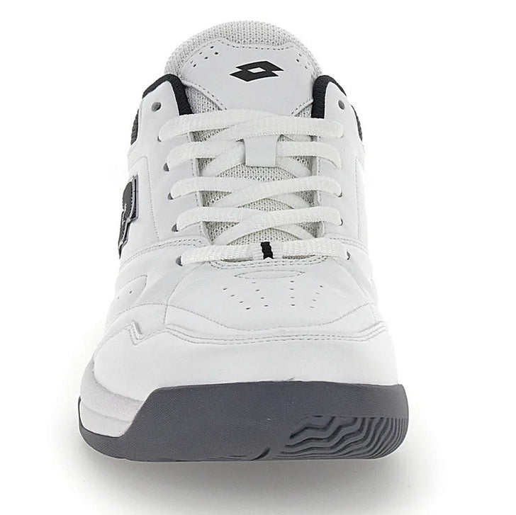 Lotto 220635 1PL Court Logo AMF XX Bianche e Nere: Il Comfort Personalizzato Incontra la Performance punta e laccio
