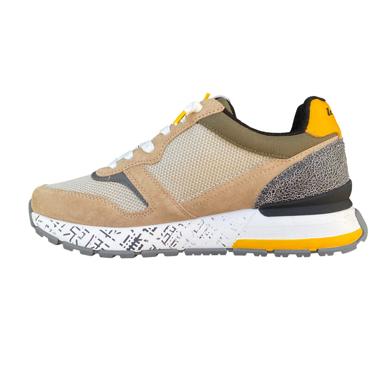 Lotto Leggenda - Sneakers Uomo Tokyo Ginza PRT Beige 223153-DTN laterale