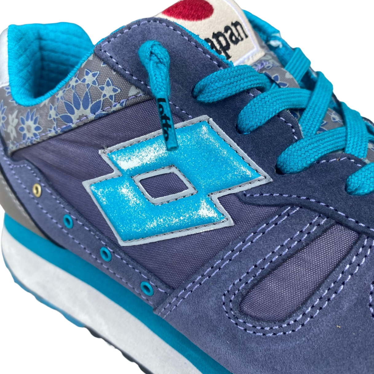 Lotto Leggenda scarpa sneakers da donna Tokyo Wedge W R4215 blu 2