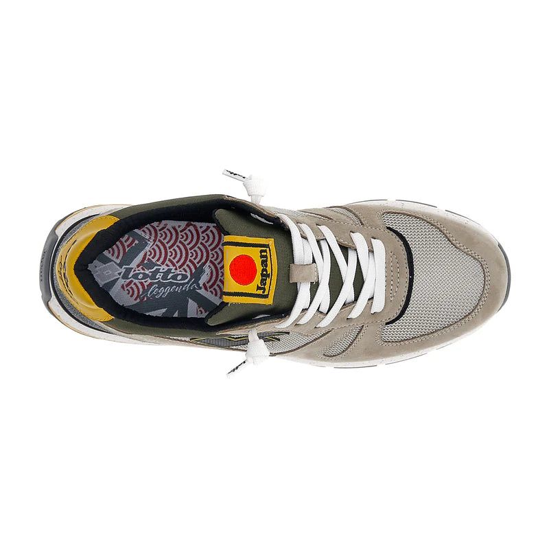 Lotto Leggenda scarpa sneakers da uomo Tokyo Shibuya 221120 CDM beige