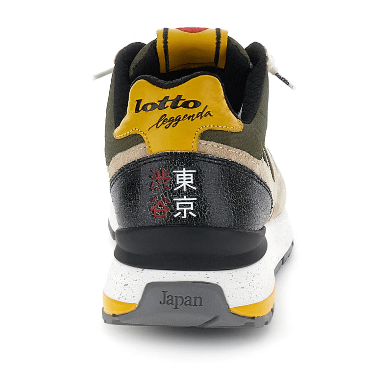 Lotto Leggenda scarpa sneakers da uomo Tokyo Shibuya 221120 CDM beige