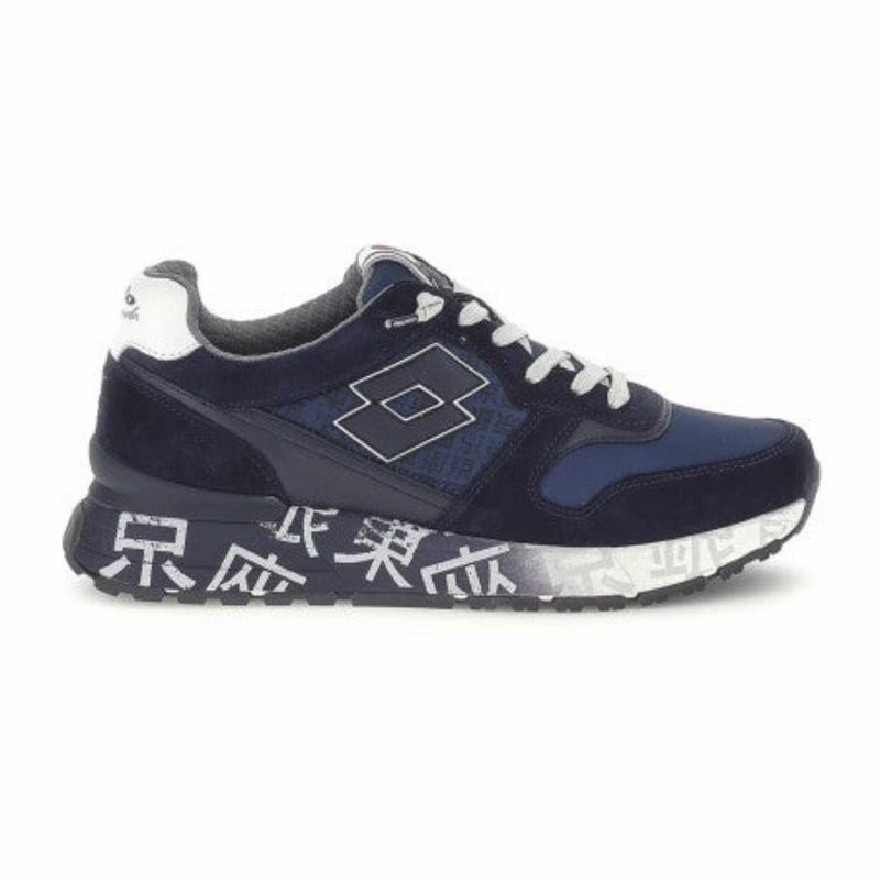 Lotto Leggenda sneakers uomo in camoscio-tessuto Tokyo Ginza Shaded 223627 78M blu