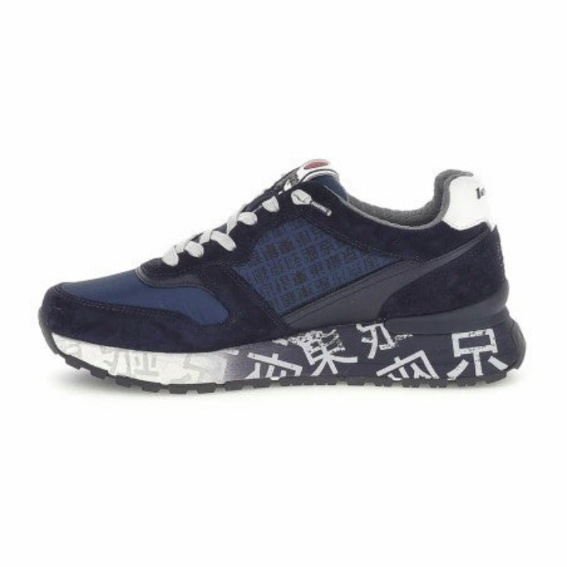 Lotto Leggenda sneakers uomo in camoscio-tessuto Tokyo Ginza Shaded 223627 78M blu
