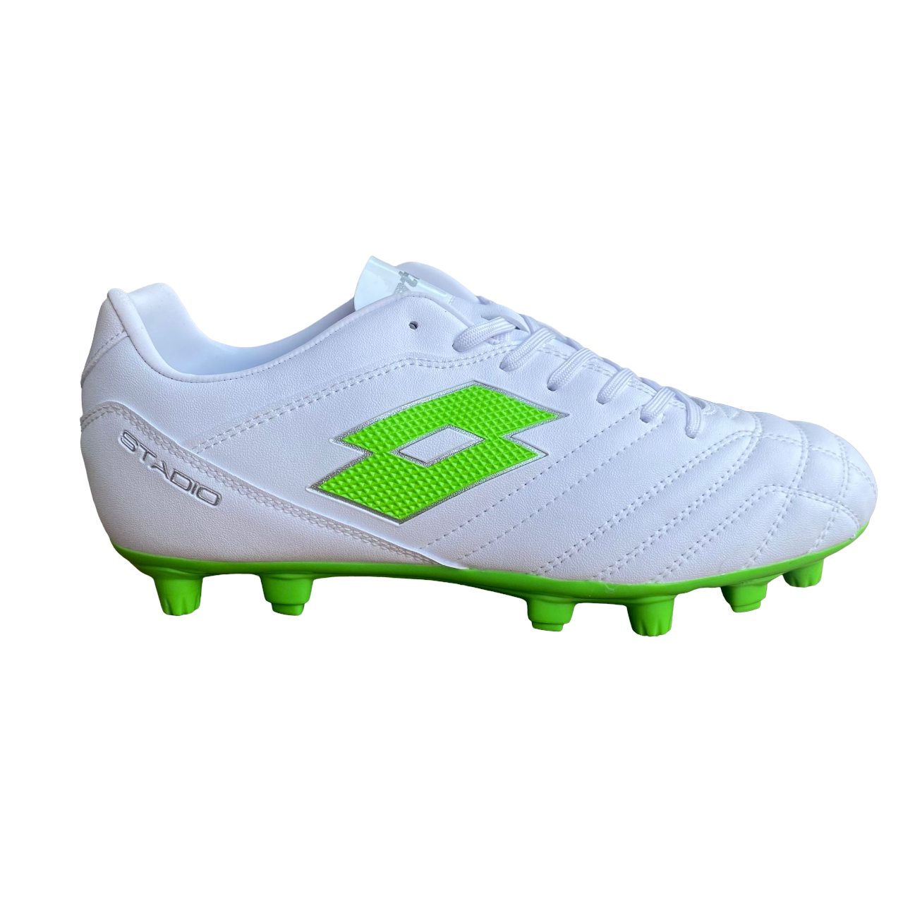 Lotto Scarpa da calcio da uomo Stadio 705 FG 219545 1NJ bianco-verde