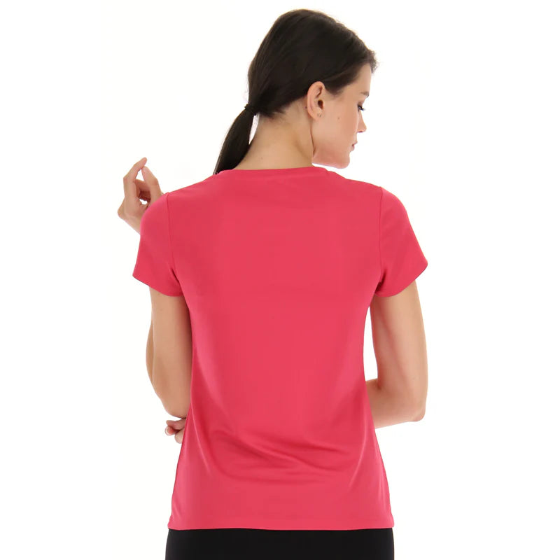 Lotto T-shirt da donna MSP 216774 0NW rosa