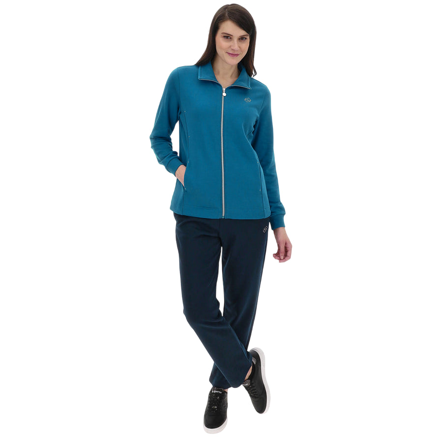 Lotto Tuta Sportiva da Donna Margot 222883 3C5 Turchese-Blue – Eleganza e Comfort per Ogni Momento