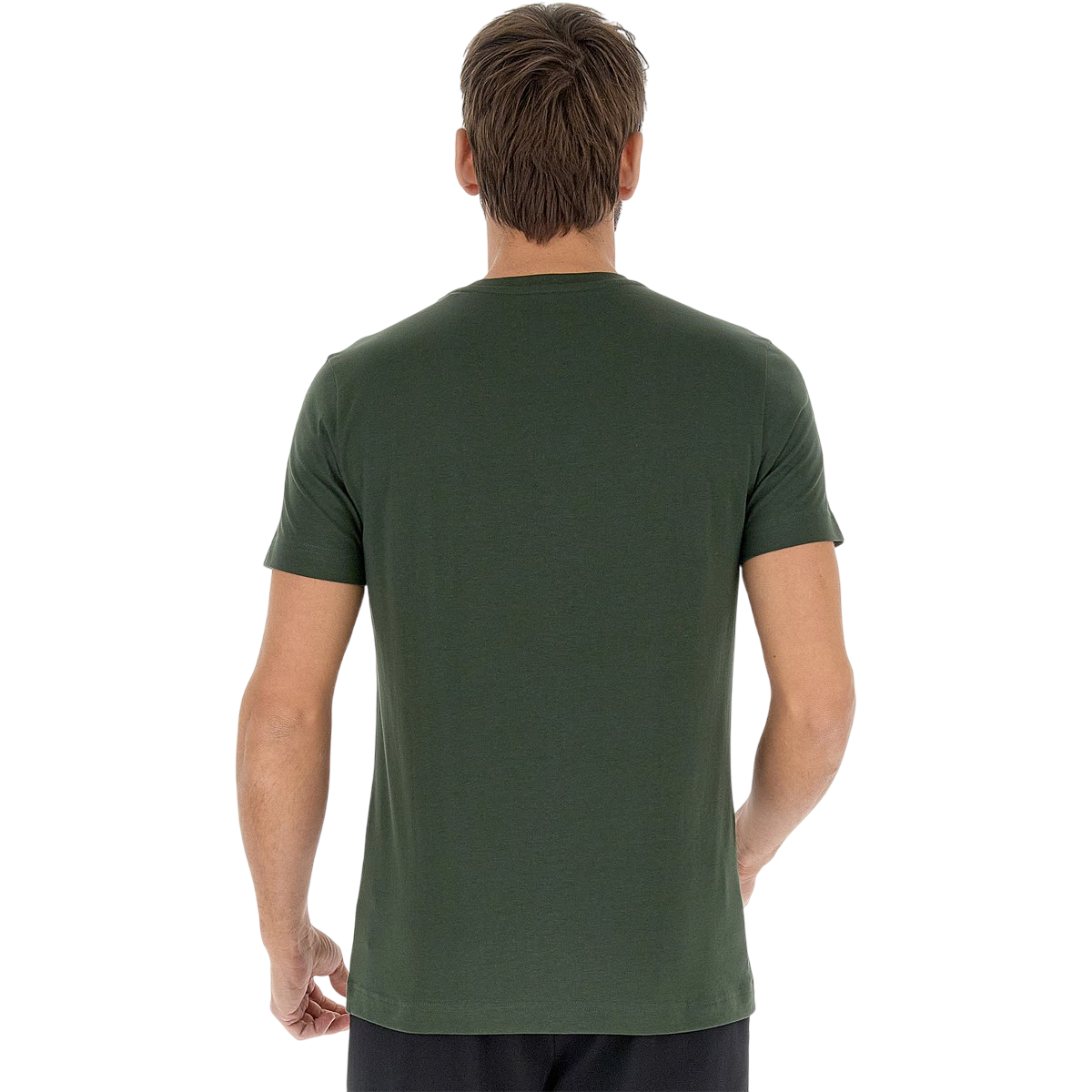 Lotto maglietta manica corta da uomo MSC II 218912 09R verde muschio