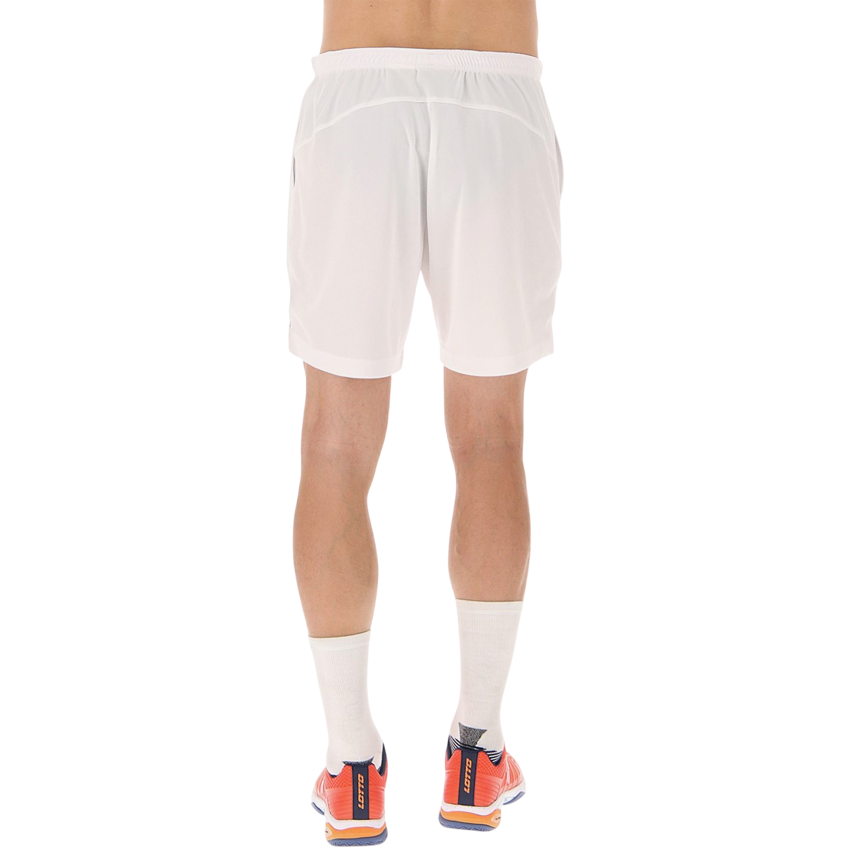 Lotto pantaloncino sportivo da uomo Squadra 7in III 218790 0F1 bianco