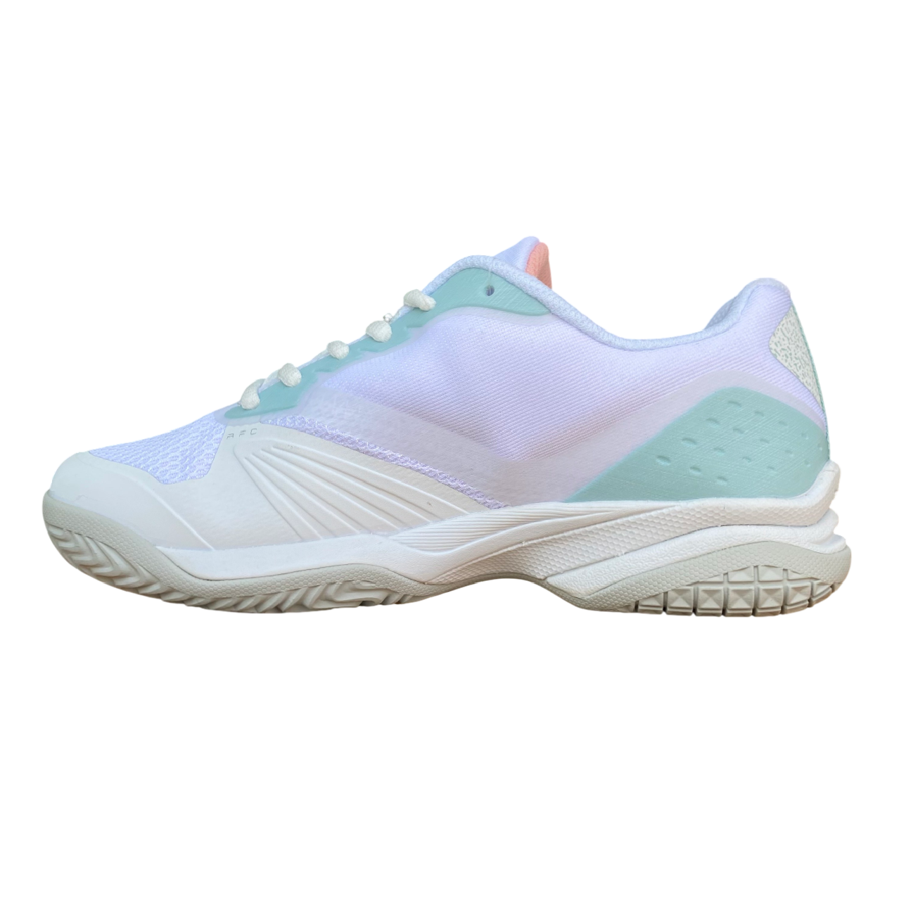 Lotto scarpa da tennis da donna Mirage 400 ALR All Court 220554 BOE bianco