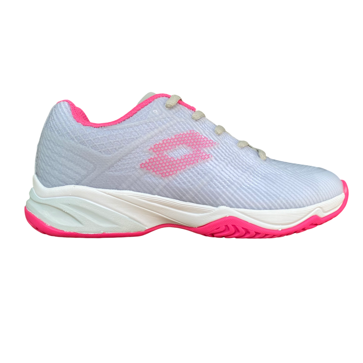 Lotto scarpa da tennis da ragazza All Court Mirage 300 III ALR 218999-9ZV grigio-rosa