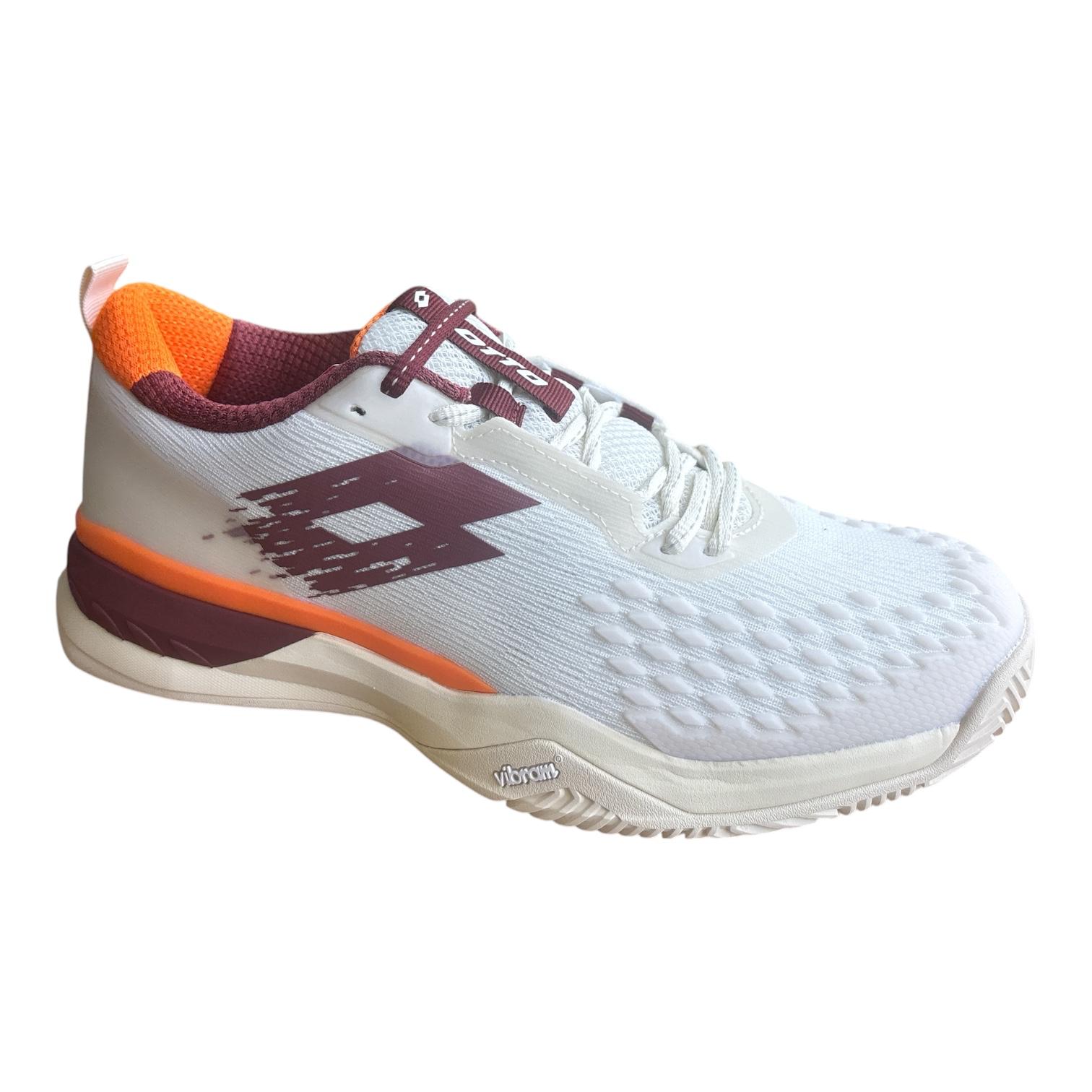 Lotto scarpa da tennis da uomo Raptor Hyperpulse 100 IV Clay 223551 E8N bianco