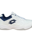 Lotto scarpa da tennis da uomo Court Logo AMF XX 220635 10U bianco-blu