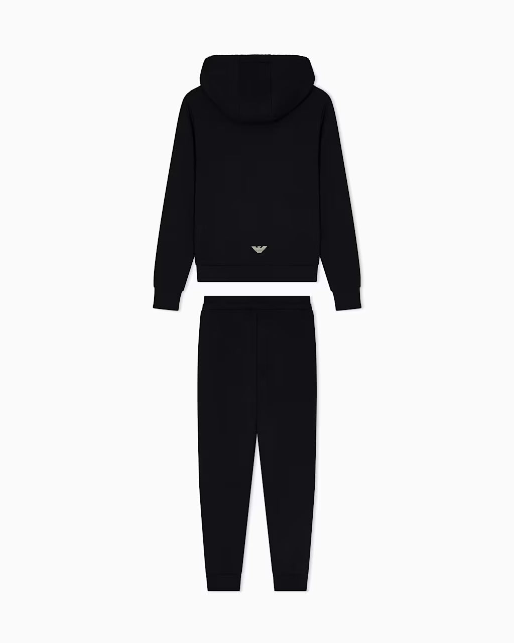 EA7 ARMANI tuta sportiva da donna con cappuccio 8NTV51 TJ9RZ 1200 nera