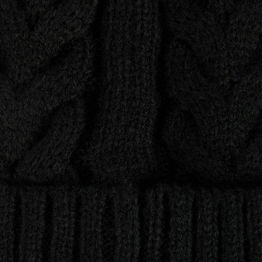 MCKINLEY – Berretto Mabea W 416202-057 Nero | Calore, Morbidezza e Stile Invernale Donna - tessuto