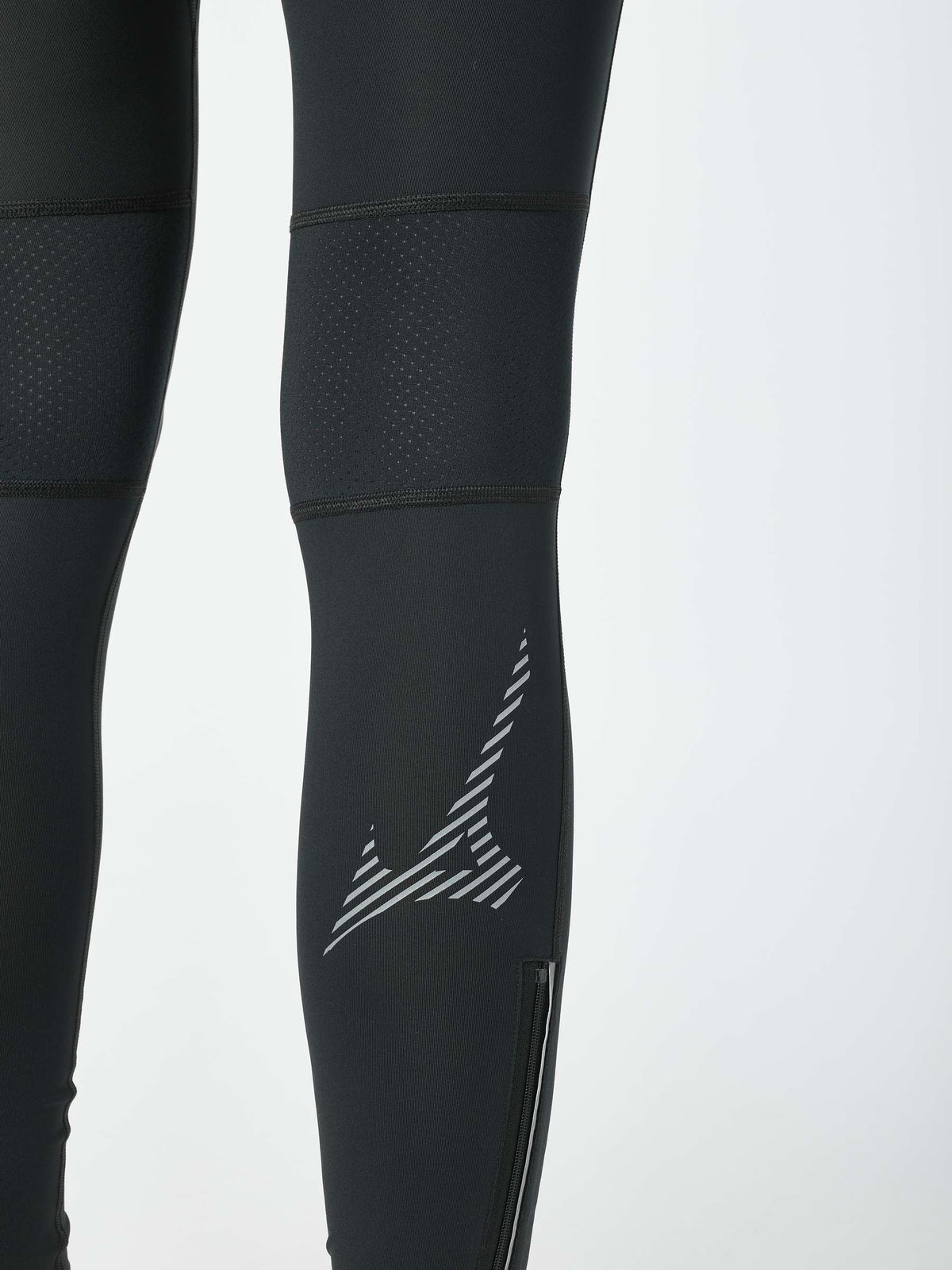 Mizuno pantalone running da donna Team Long Tight U2EBB766 09 nero