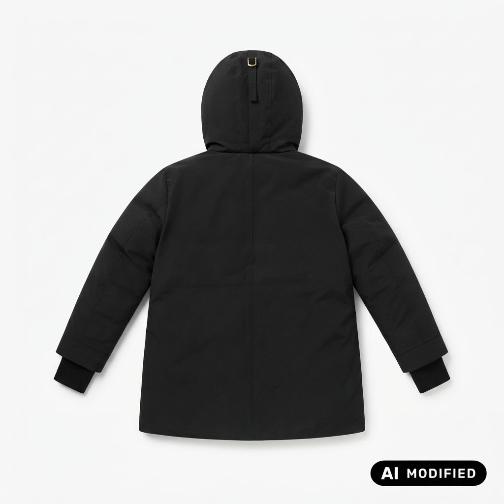 Gaudì Parka da donna con pelliccia sintetica 621BD35017 nero