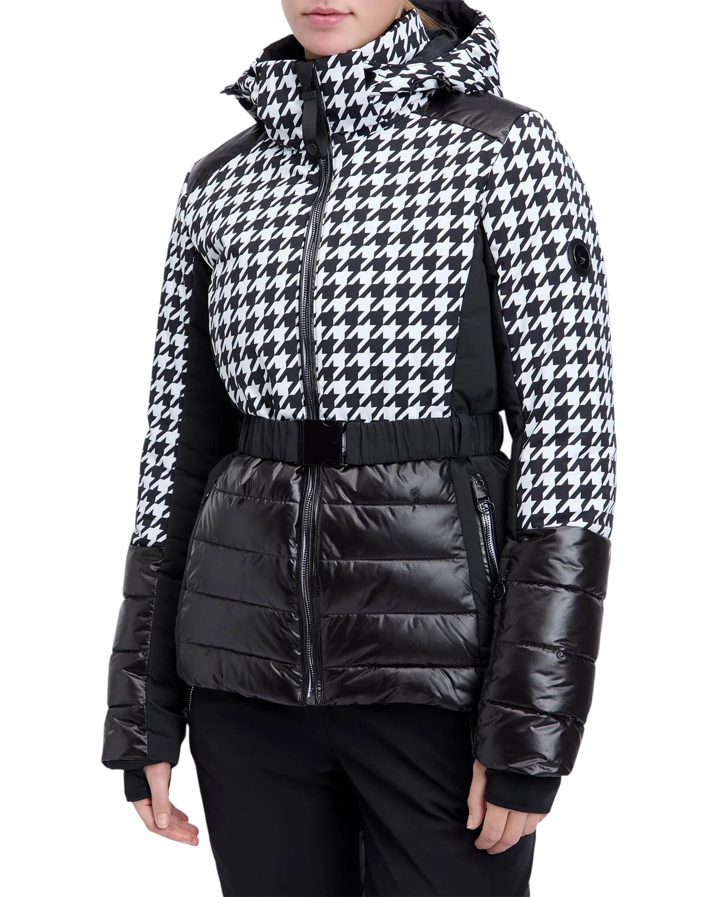 McKINLEY Giacca da Neve Donna Simonetta 432506-904 Nero-Bianco – Protezione Tecnica, Comfort Alpino, Stile Dinamico