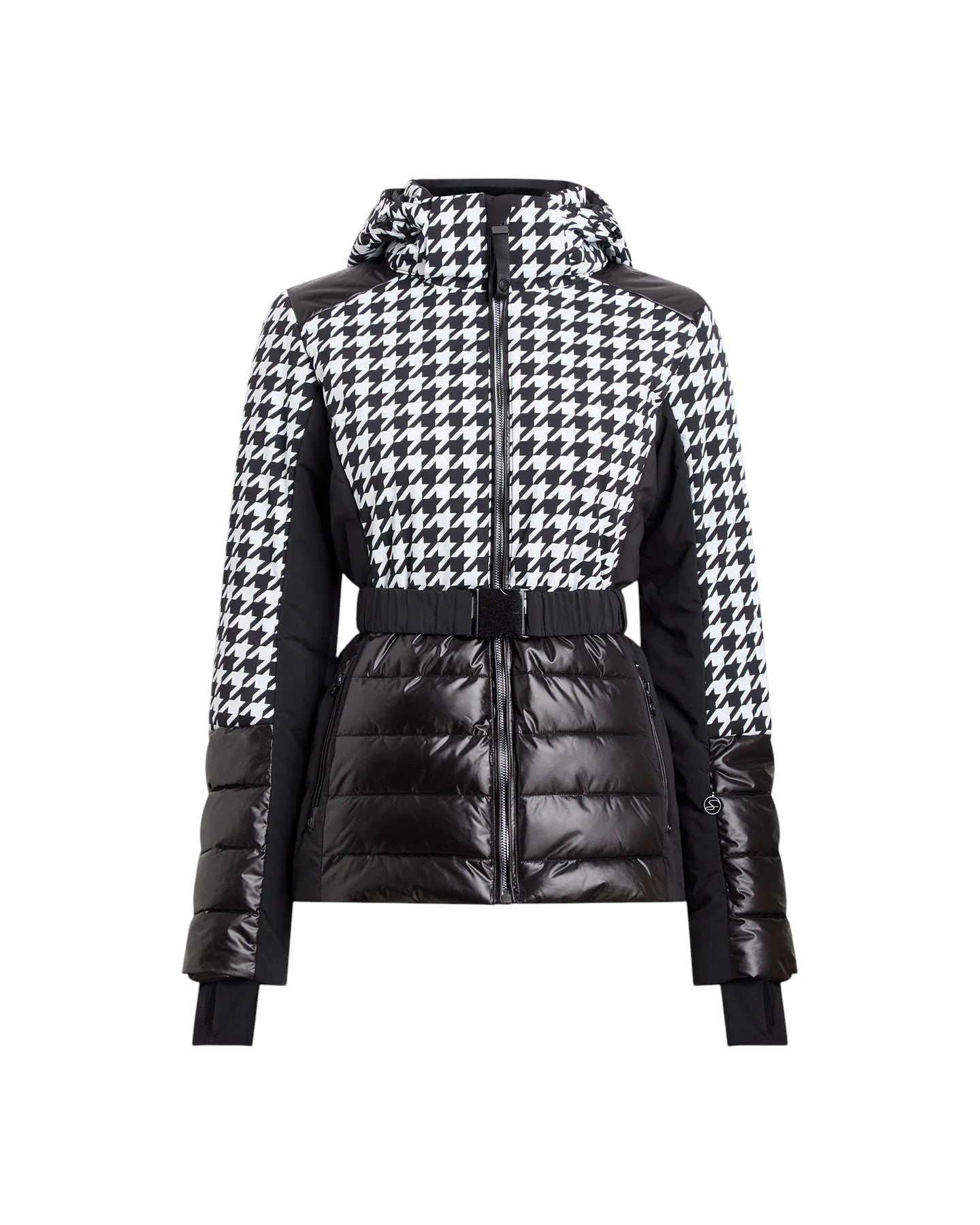 McKINLEY Giacca da Neve Donna Simonetta 432506-904 Nero-Bianco – Protezione Tecnica, Comfort Alpino, Stile Dinamico fronte