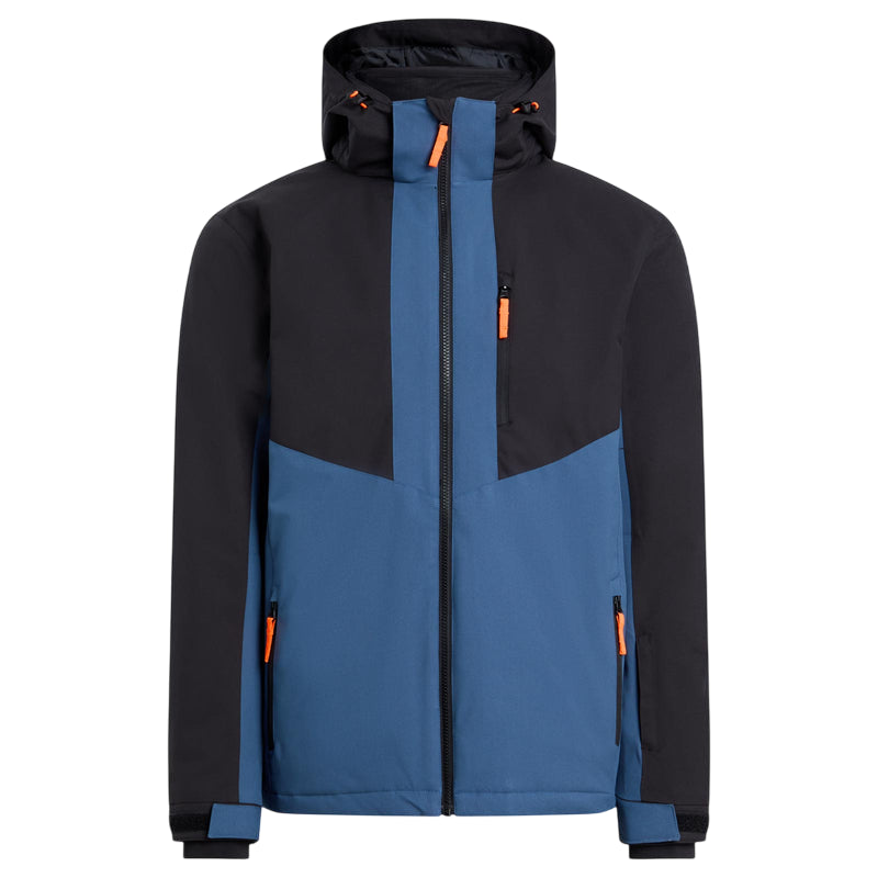 McKINLEY Giacca da Uomo Gian 429180-906 Blu – Protezione Outdoor, Comfort Dinamico e Stile Versatile - frontale