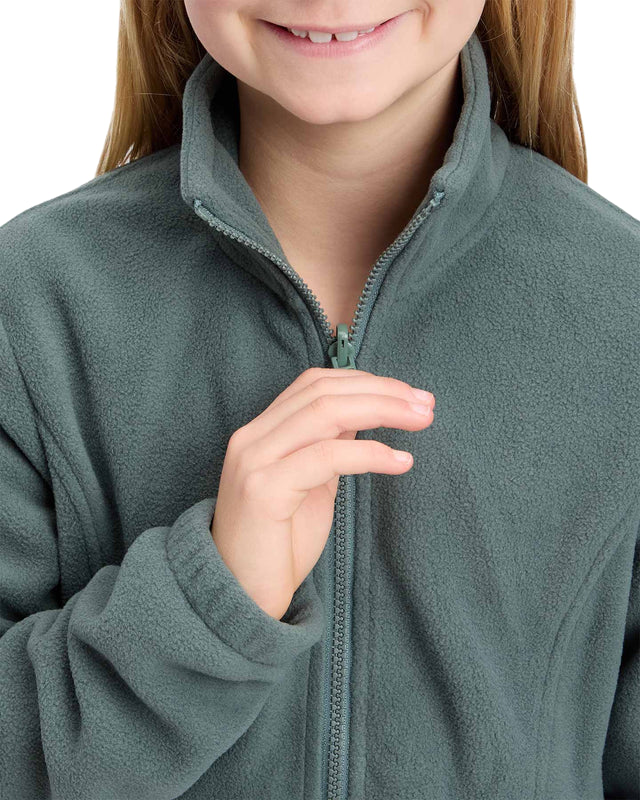 McKinley Giacca Neve Ragazza Justin 3:1 432358-790 Verde - zip pile