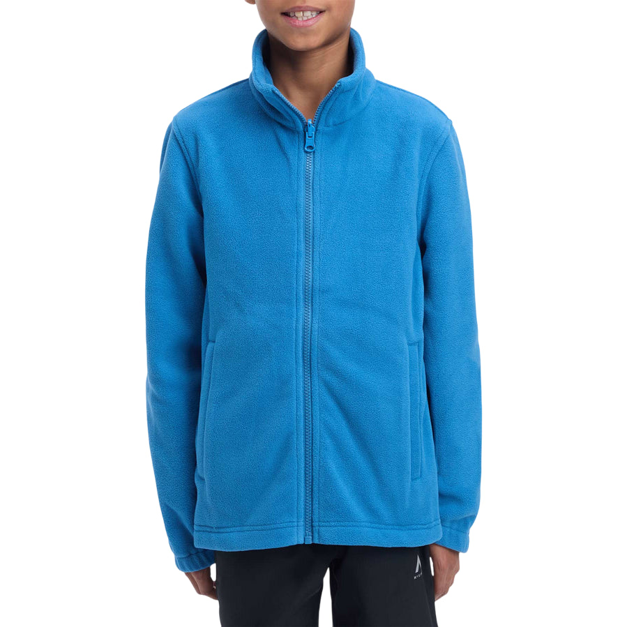 McKinley Giacca Outdoor Justin III 3in1 JR 432356-511 Blu – Giacca junior impermeabile, 3 in 1, cappuccio - pile