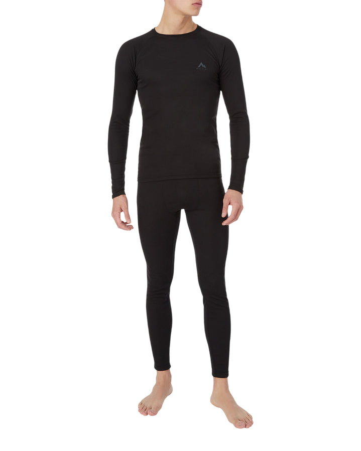 McKinley Maglia Intimo Tecnico Waldo II M 429322-057 Nero/Grigio – Traspirante, Comfort Uomo