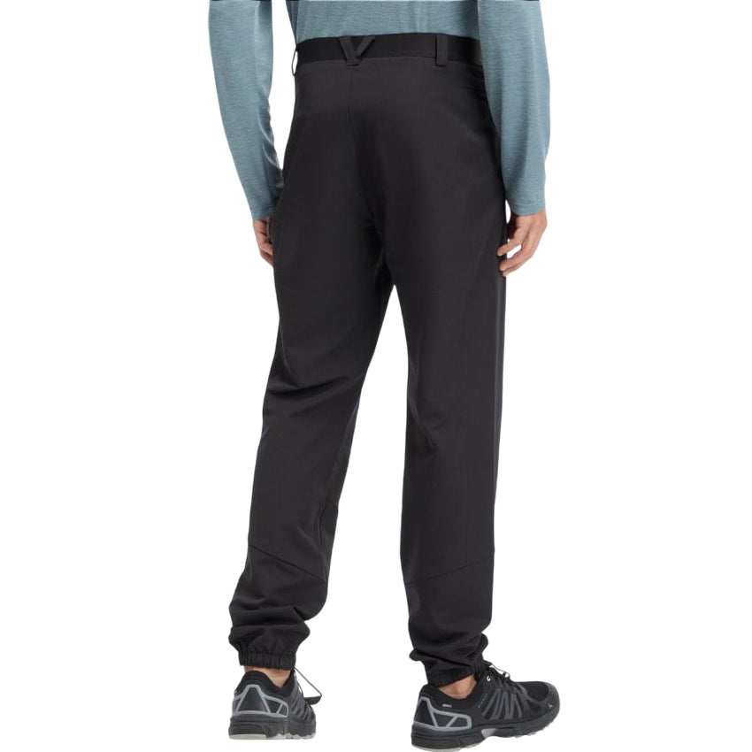 McKinley Pantalone Outdoor Aslo 432468-057 Nero – Pantaloni uomo, trekking, tecnico, elasticizzato - retro