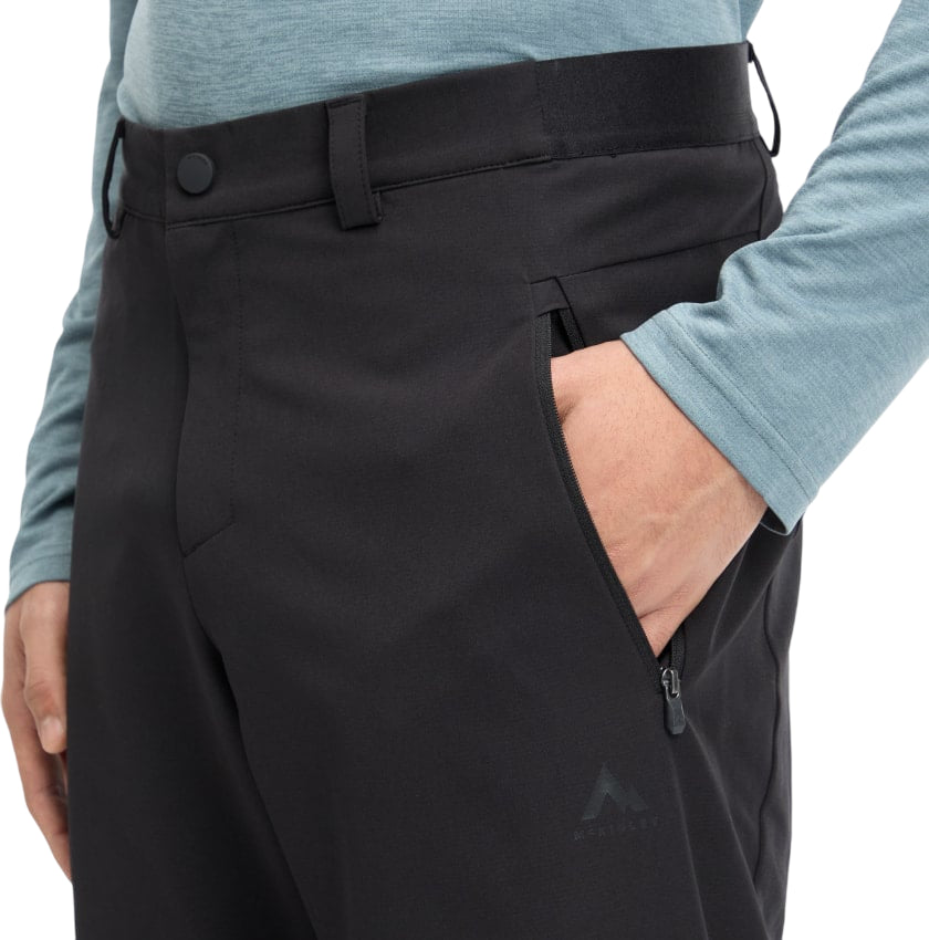McKinley Pantalone Outdoor Aslo 432468-057 Nero – Pantaloni uomo, trekking, tecnico, elasticizzato - tasca