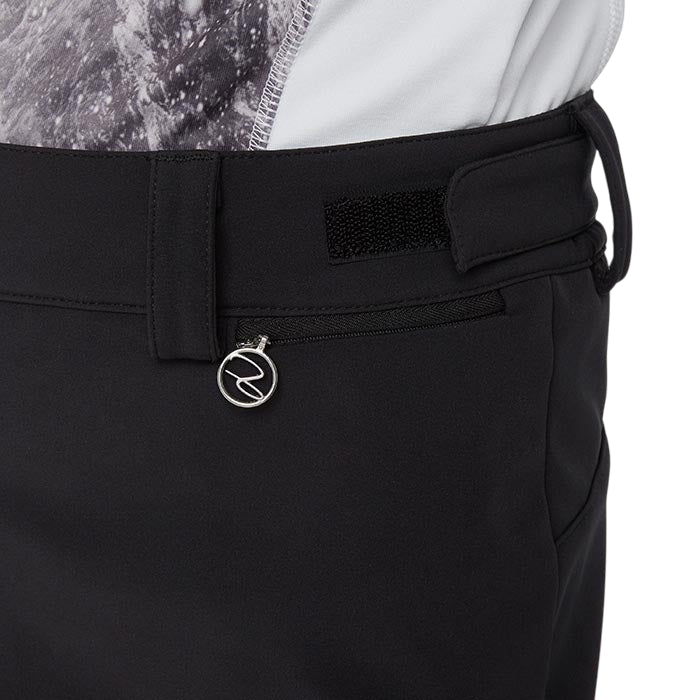 McKinley Pantalone Sci Donna Dalia 294425-057 Nero – Softshell, Traspirante, Slim Fit - chiusura 