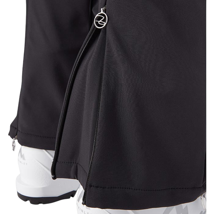 McKinley Pantalone Sci Donna Dalia 294425-057 Nero – Softshell, Traspirante, Slim Fit - zip 
