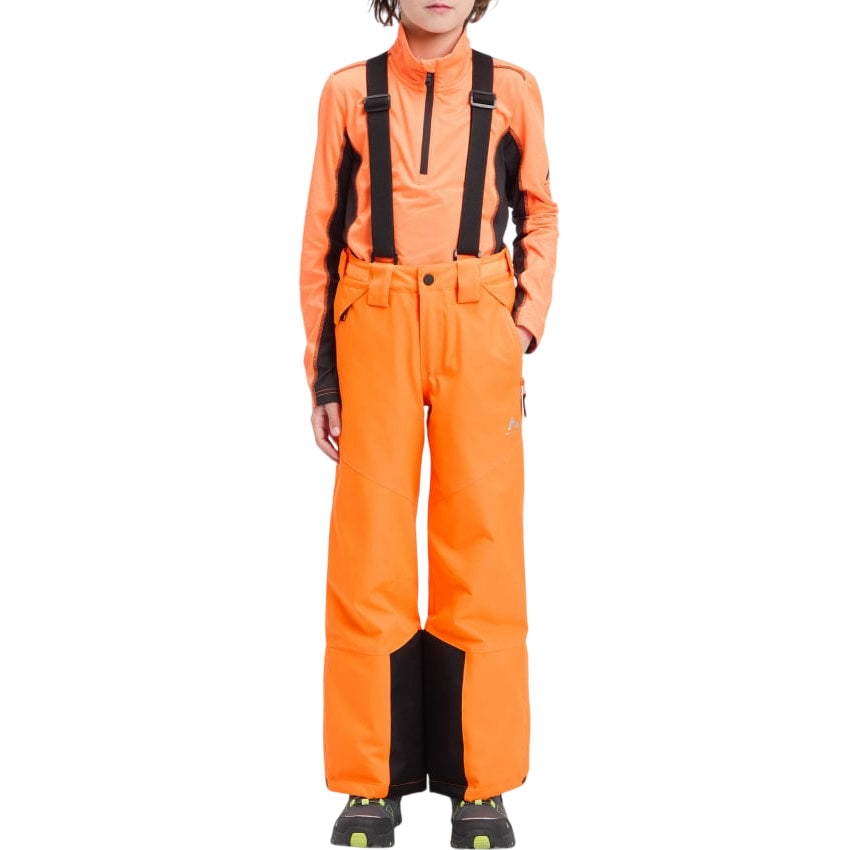 McKinley Salopette da Neve Junior Eddie 294471-905 Arancione – Protezione Totale, Comfort e Libertà di Movimento