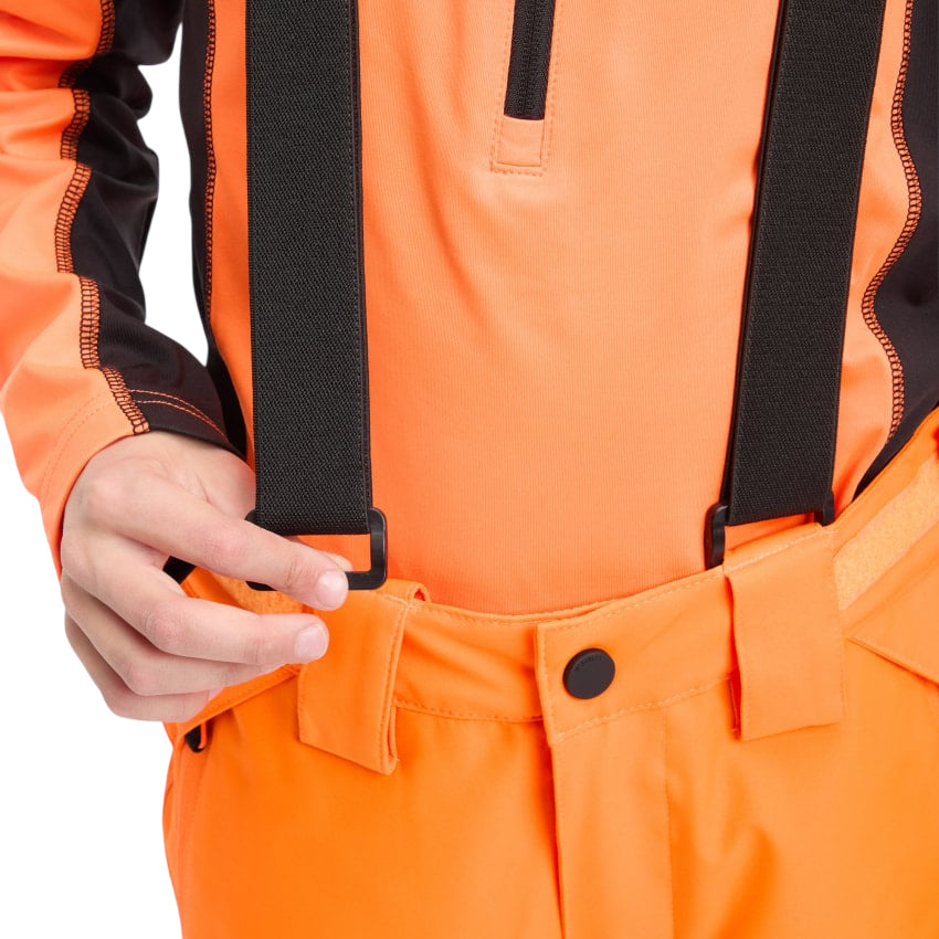 McKinley Salopette da Neve Junior Eddie 294471-905 Arancione – Protezione Totale, Comfort e Libertà di Movimento - dettaglio 
