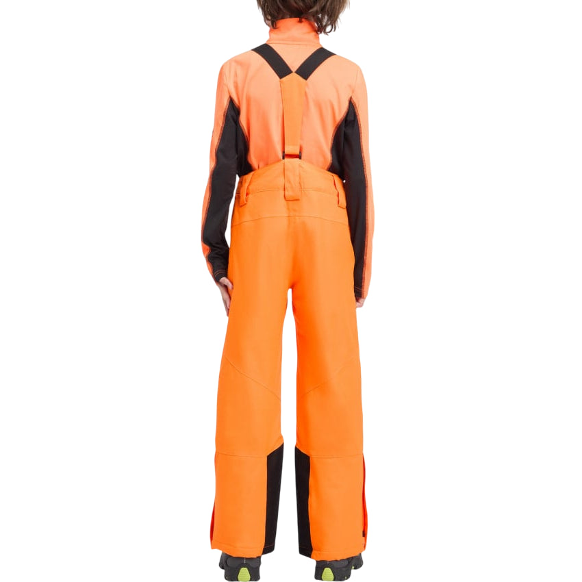 McKinley Salopette da Neve Junior Eddie 294471-905 Arancione – Protezione Totale, Comfort e Libertà di Movimento - retro 