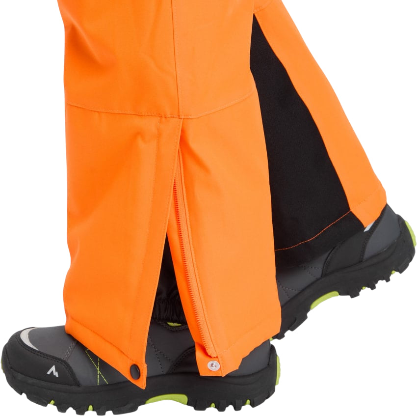 McKinley Salopette da Neve Junior Eddie 294471-905 Arancione – Protezione Totale, Comfort e Libertà di Movimento - zip 