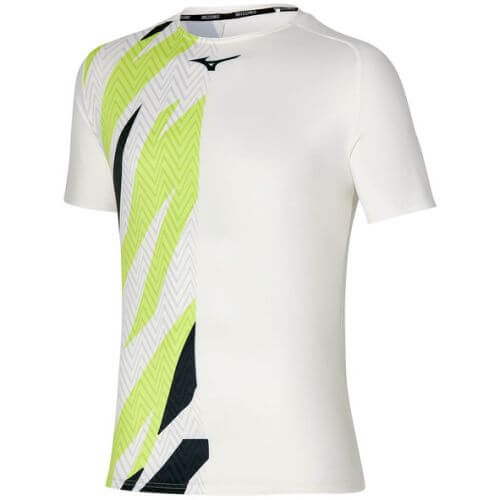 Mizuno T-shirt Running Uomo Shadow Graphic 62GA2002 01 white