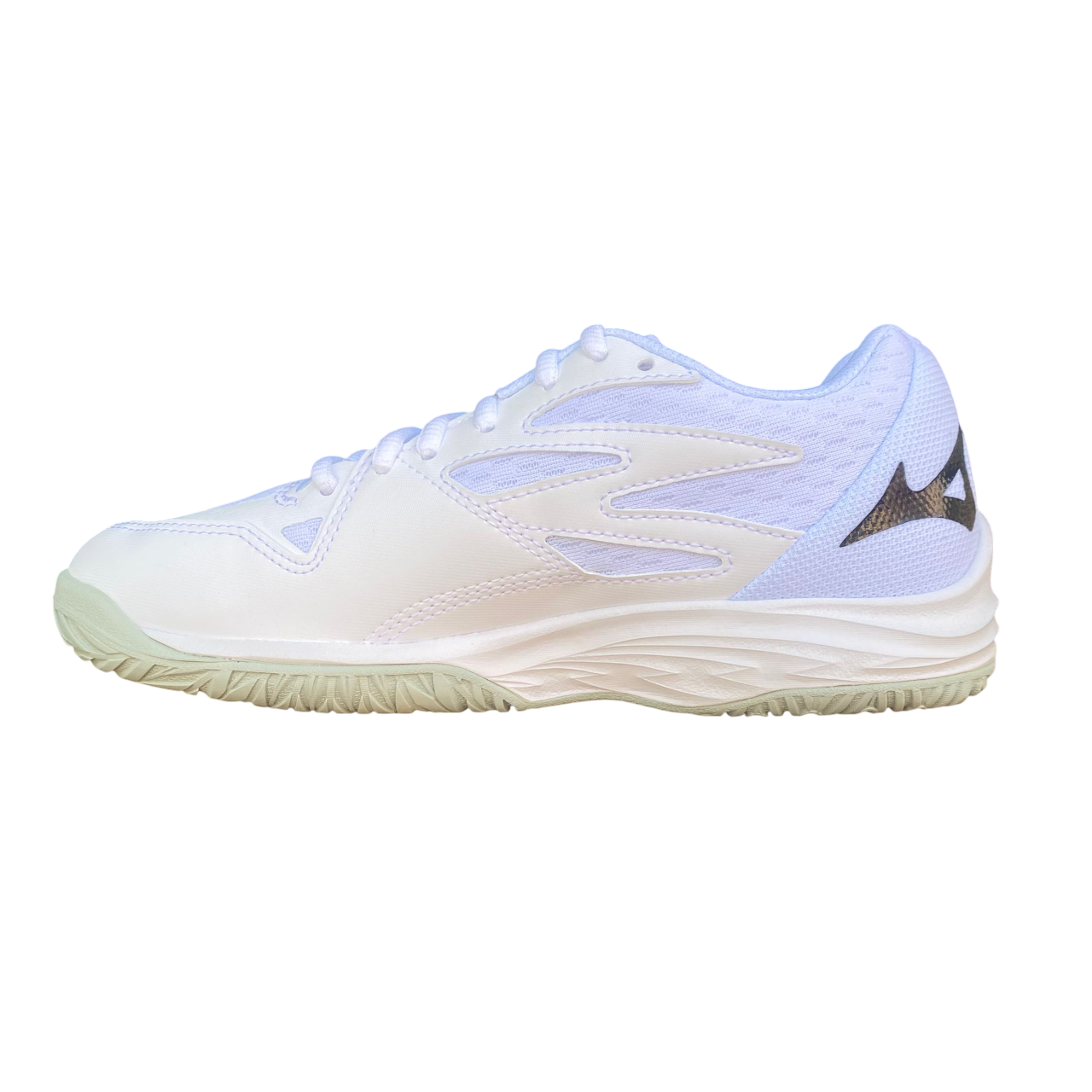 Scarpe da pallavolo Mizuno Lightning Star Z7 modello V1GD230316 colore bianco per junior, 7ª generazione specializzata per giovani pallavolisti, vista interna