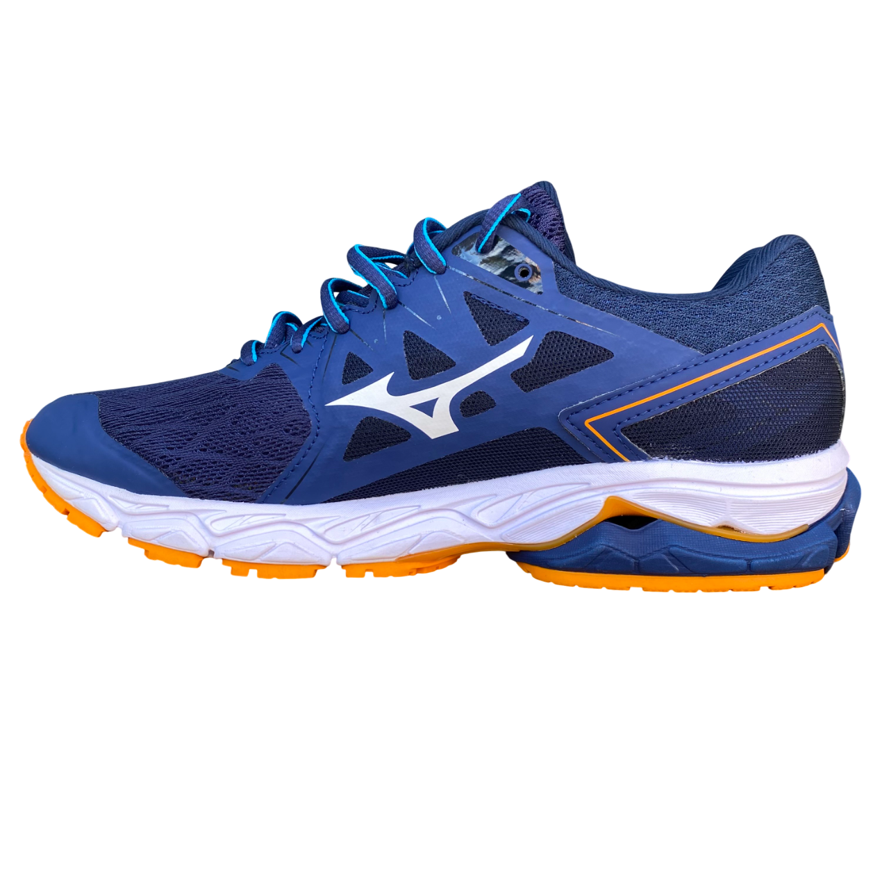 Mizuno Scarpa Running Uomo Wave Ultima 10 Blu J1GC180901 - Ammortizzazione Comfort - laterale